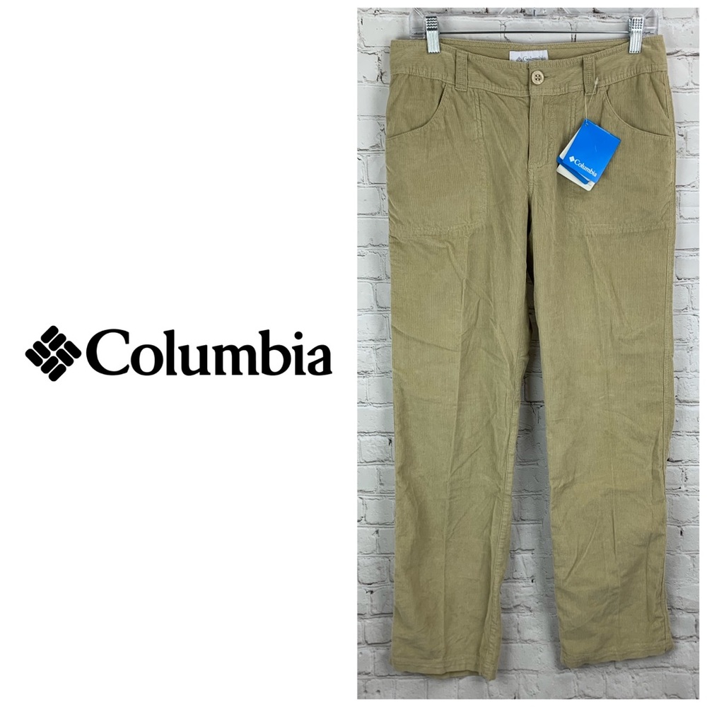 NWT Columbia Willowdale Corduroy Pants Size 8